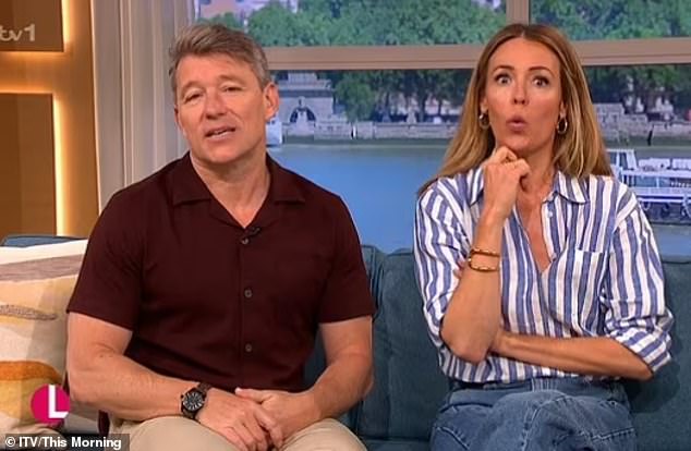 This Morning presenters Cat Deeley and Ben Shephard suffered a hilarious mishap in the studio just before they went live on Monday