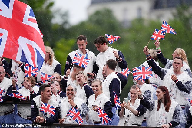 Nothing could extinguish the joy felt at the return of the Olympic Games during the opening ceremony