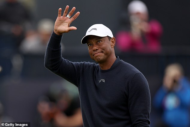 Tiger Woods confirmed he will compete in next year's Open despite missing the cut at Royal Troon