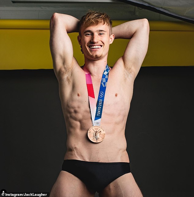 Jack Laugher (above) has revealed how OnlyFans is funding Team GB divers' Olympic dream