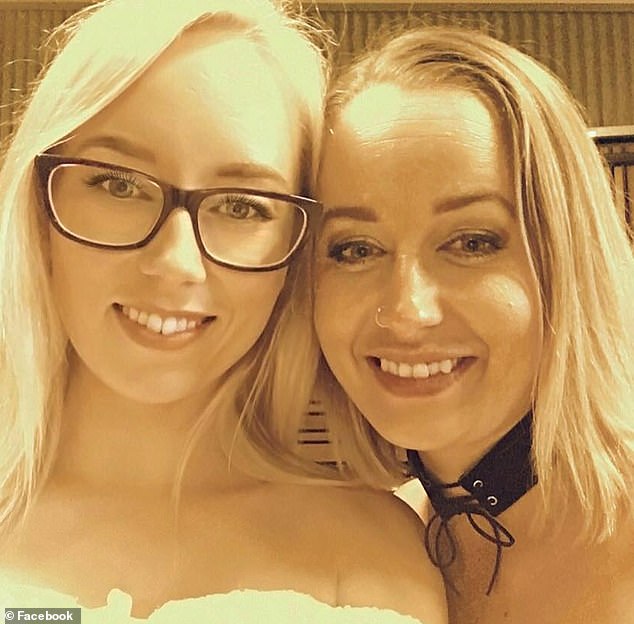 Becci Ode (right, with her sister Jordyn) is medically evacuated home to Australia on Monday after suffering serious facial and head injuries in Bali