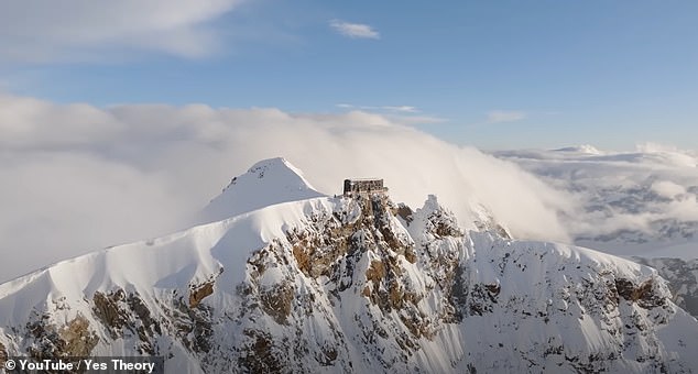 Thomas Brag and Ammar Kandil, from the YouTube channel Yes Theory, set out to spend a night at the Margherita Hut