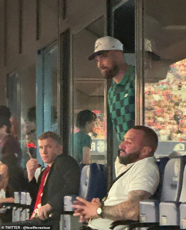 Travis Kelce Watches Taylor Swift Perform Eras Tour In Germany AGAIN