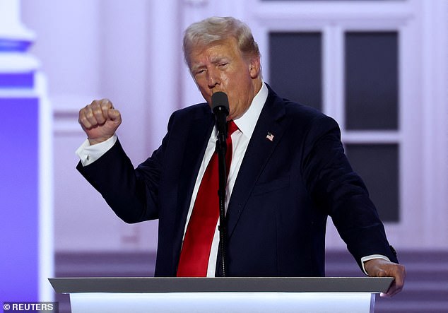 Former President Donald Trump spoke for more than 90 minutes, breaking his own record for the longest speech at a convention