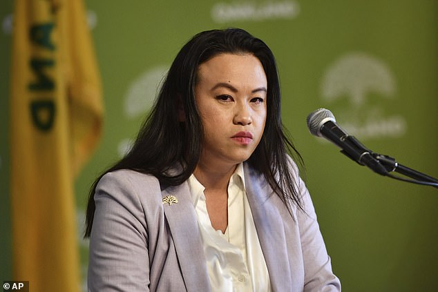 Oakland Mayor Sheng Thao boasted that a huge drop in crime meant the city was 