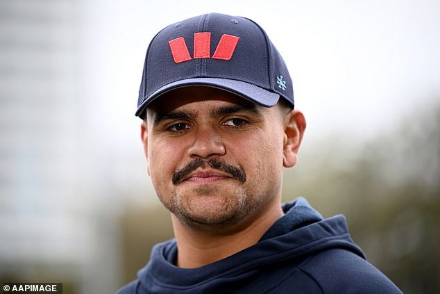 Latrell Mitchell (pictured) has also had a challenging year but made a convincing comeback for NSW in the second game of the Origin series