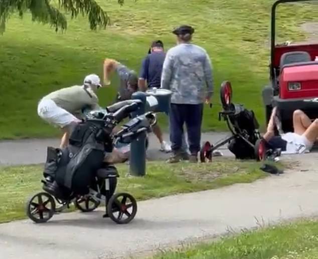 Last weekend, a brawl between two groups of golfers went viral in Canada