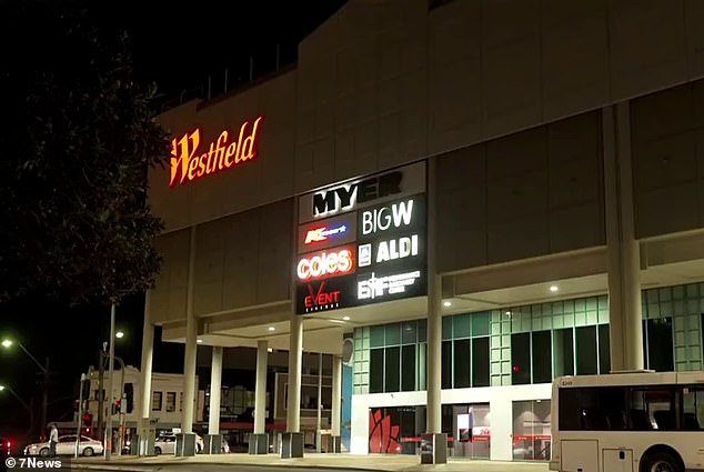 A bomb threat hit Westfield Miranda in Sydney after shoppers reported a man throwing bottles - one of which exploded - into the first floor toilet at 2pm on Wednesday