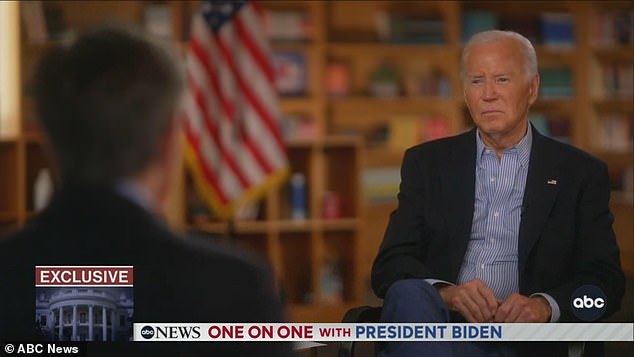 An interview with ABC's George Stephanopoulos that failed to allay concerns about Biden's fitness as he gave long, rambling and nonsensical answers to many questions