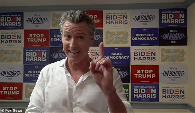 California Governor Gavin Newsom has said he does not plan to run for president if Democrats hold an open convention in Chicago next month.