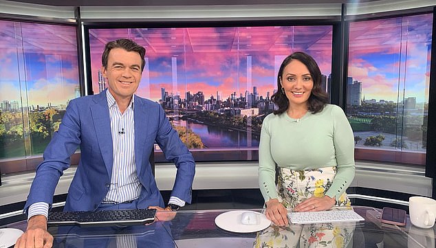 Bridget Brennan (right) is one of two frontrunners to replace the longtime co-host. Pictured with Michael Rowland