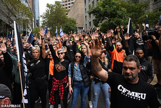 Australia's militant construction union will continue to have access to construction sites in Victoria despite being placed under administration, a legal expert says