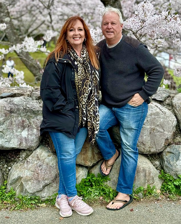 Mandy, 57, and Trevor Watson, 64, have visited 65 countries and are now 'obsessed' with seeing the world