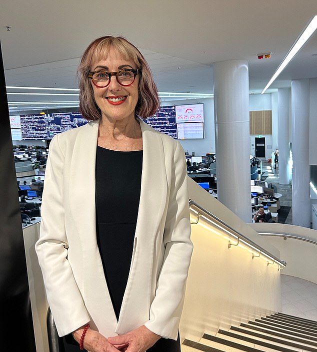 Taylor Owynns (pictured) has been the voice of trains and trams in New South Wales for the past 20 years. Many people online have called her an 'Australian hero'