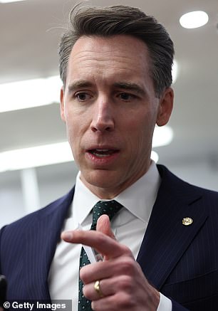 Missouri Sen. Josh Hawley, 41, negotiated the bill on behalf of Republicans