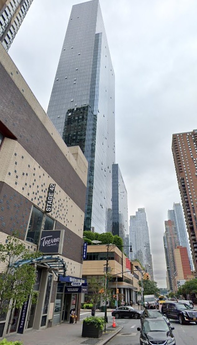 He used the MiMa building, at 450 West 42nd Street, for short-term rentals