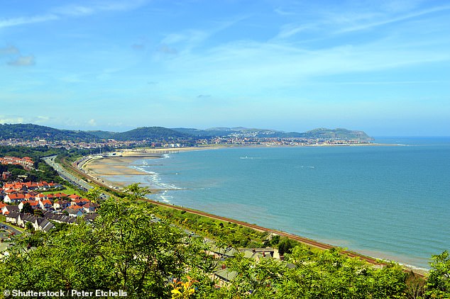 Colwyn Bay in North Wales, where Mark Wilcox lived in his seaside home