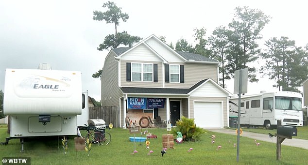 The house in Little River is one of six houses in a neighborhood between two Homeowners Associations (HOAs).