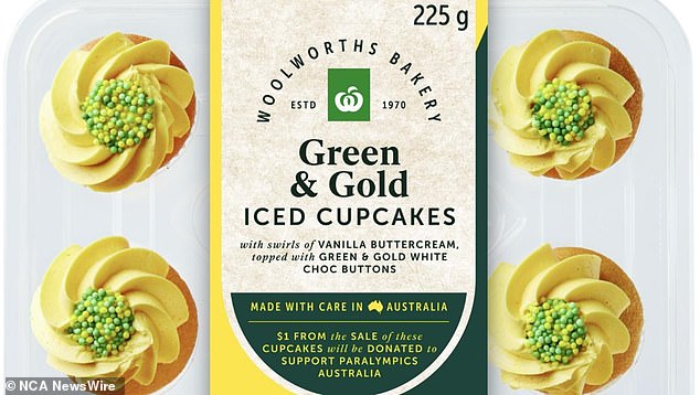 Woolworths has announced that it is also launching a new "Green and gold" bakery range in preparation for the Paris Olympics. Photo: Woolworths.