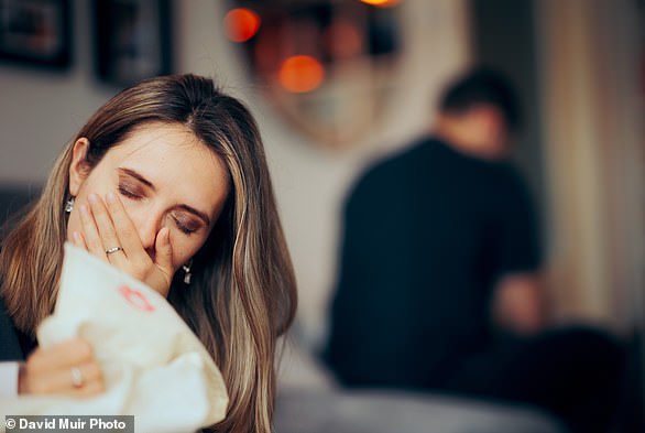 Some people choose to stay because the thought of life without their partner - even if he or she is unfaithful - is too awful to contemplate (stock image)