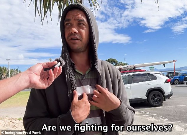 Australians gave mixed answers when asked if they would defend the country, with one man wondering who he would fight for