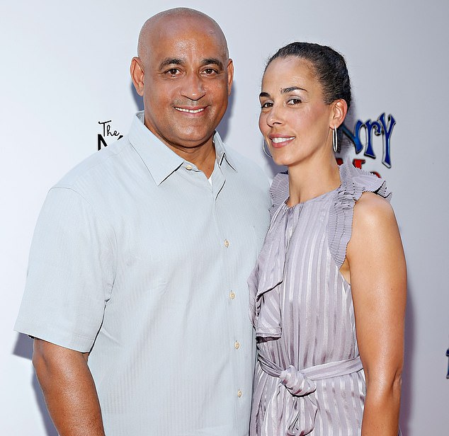 Yankees general manager Omar Minaya (left) is shocked by tragedy after his wife Rachel (right) was found dead in their New Jersey home on Saturday.