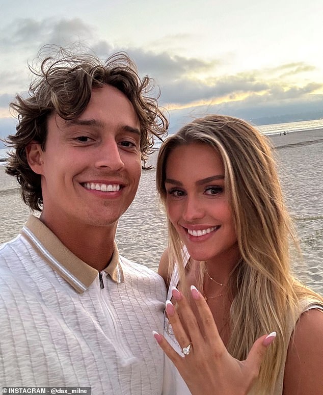 Dax Milne, who shared a room with Wilson at BYU, became engaged to Abbey Gile - Wilson's ex-girlfriend