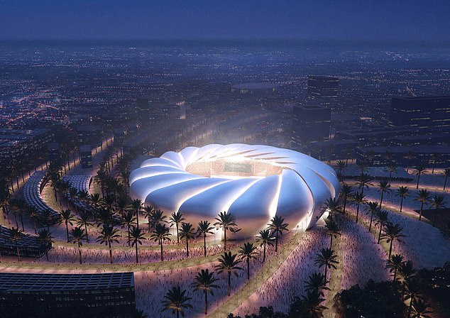 The Armaco Stadium, located in the north of Al Khobar, is already under construction