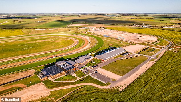 The new development is located next to the relocated $110 million Murray Bridge Racing Club, which opened in 2019.