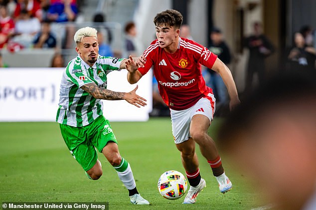 Harry Amass has impressed at left-back during pre-season, playing 62 minutes against Betis