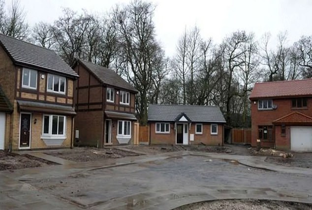 The set where Brookside was filmed was a real cul-de-sac and was auctioned by Mersey Television in 2008 after standing empty for years (pictured in 2011)