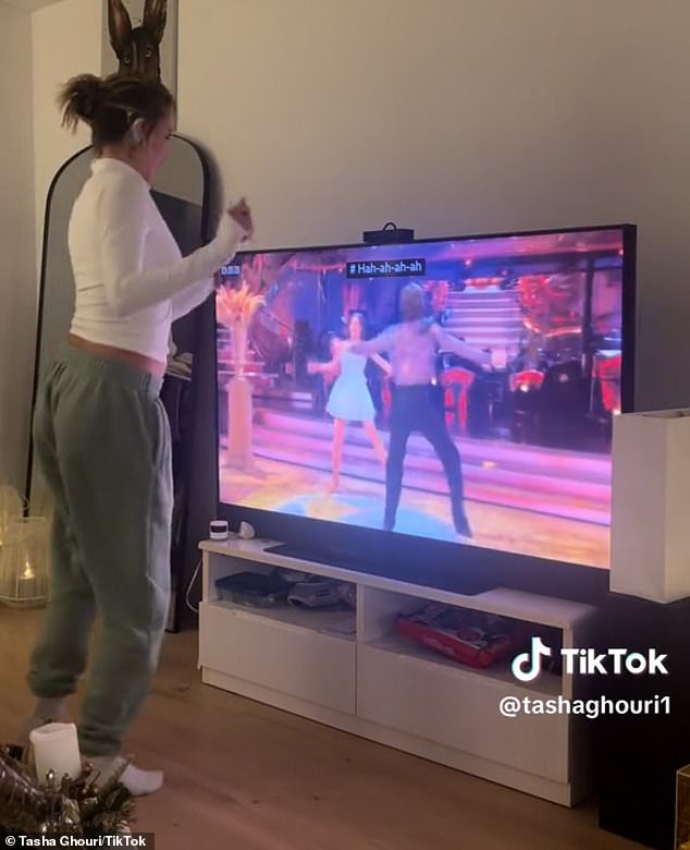 Tasha previously shared her love for Strictly Come Dancing, performing alongside professionals and rehearsing the choreography from her living room