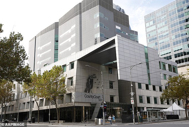 Ms Josic has launched legal proceedings in the Victoria District Court (pictured) against the Department of Education after she was injured while playing basketball at a staff retreat.