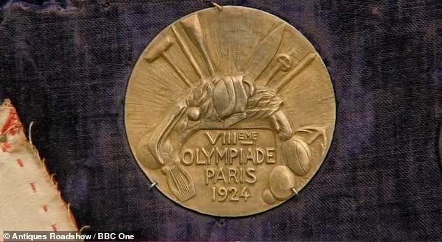 The impressive haul included a gold medal from the 1924 Paris Olympics, which belonged to her grandmother Lucy Morton