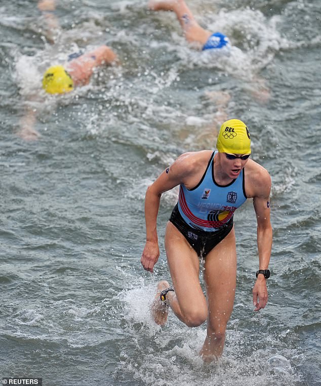 The triathlete claimed it was 'nonsense' that athlete safety was a priority as athletes were forced to swim in the river despite it having been banned for 100 years