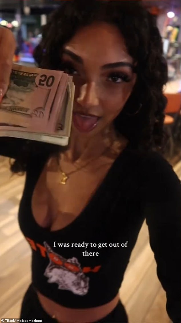 Marie advised others to apply to the chain and show her money at the same time