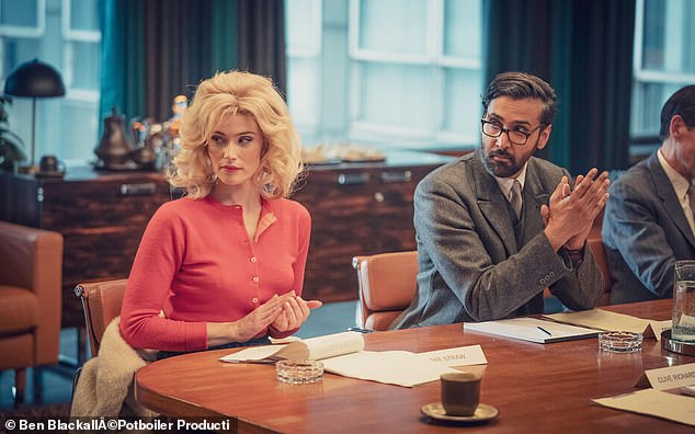 Gemma told MailOnline last year how she was immediately drawn to the role, saying: 'Barbara is such a great character and it was an iconic time for comedy and culture'