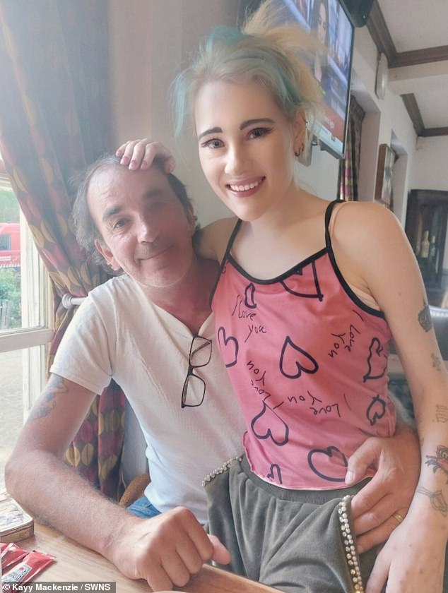 Kayy, a musical theatre performer from Epsom, Surrey, said the pair hit it off instantly when they met in a pub in 2019