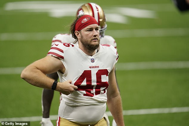 San Francisco 49ers player Taybor Pepper took to social media to lash out at McAfee