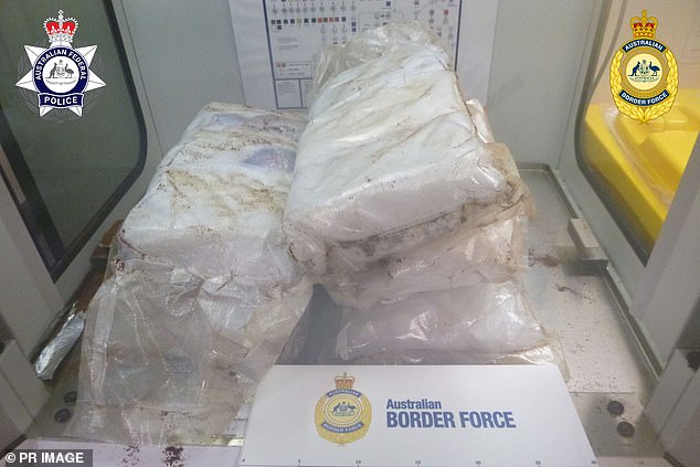 According to the Australian Federal Police, the drugs on the streets are worth more than $13 million