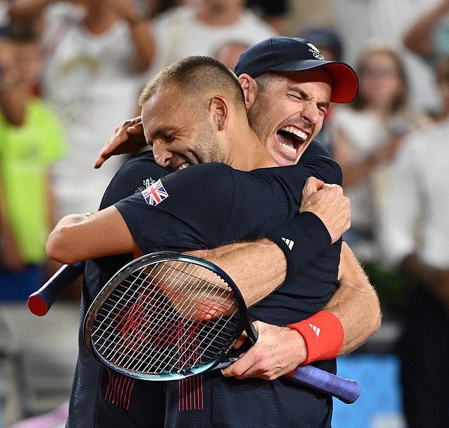 Despite losing 6-2 6-4, Murray and Evans still provided some magical moments on Thursday