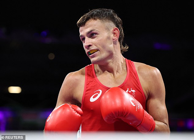 Australian star Harry Garside (pictured) wants the IOC to listen to female boxers amid controversy over the two fighters' participation