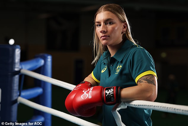 Australian fighter Marissa Williamson-Pohlman (pictured) wants her DNA data made public so decisions can be made about the safety of female boxers.