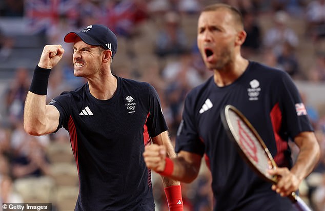 Murray and his partner Dan Evans fought well during the Games, but it was not meant to be