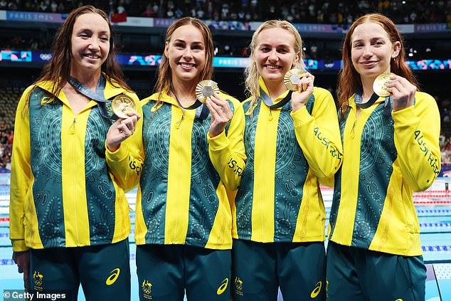 Speaking after the 4x200m freestyle relay, Campbell pointed out that all of Australia's gold medal winners at the Games so far have been women