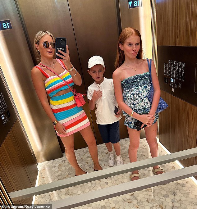 The birthday snaps come as the family are having the time of their lives on a luxury European holiday