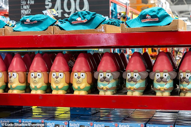 The gnomes will be available from August 3 at most Bunnings stores in Australia.