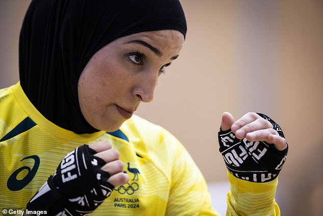 Rahimi is a professional make-up artist and took up boxing to stay fit