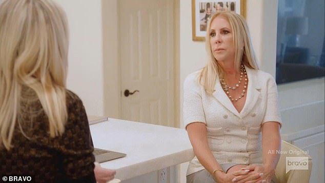 The episode also featured an appearance from former RHOC main cast member Vicki Gunvalson, 62, who caught up with Shannon Beador, 60.