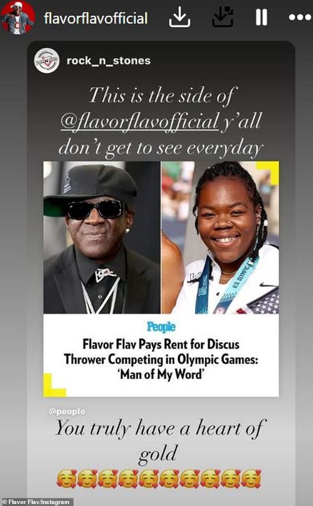 Flav has received a lot of positive publicity for his generous donation